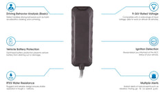 VL110C 4G LTE Vehicle GNSS Tracker with Wide Voltage Range