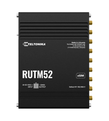 RUTM52 - Teltonika Dual 5G Modem Router eSIM support, High Performance for SMART Cities and Industrial Automation