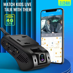 JIMI JC261P 4G ADAS Dashcamera Wifi Hotspot DVR Recorder 2 Live Stream Video 1080P Front & Inward Car GPS Cameras Update JC400P