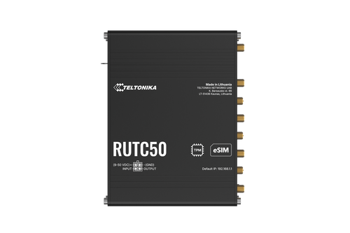 Teltonika RUTC50 5G Powerfull eSIM WiFi 6 ROUTER