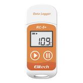 Elitech RC5+ Multi-Use Temperature Data Logger|Thermal Mapping|Area Mapping|(Range: -22°F to 158°F) for Vaccine, Biolab, Hatchery,Cold Chain, Hatchery, Refeer Truck, Cargo