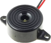 DC 12V Buzzer,3-24V Piezo Electronic Tone Buzzer Alarm Continuous Sound with Cable Length 100mm