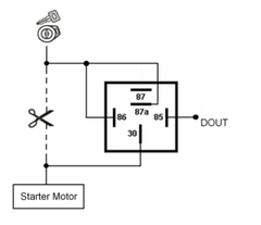 12V Car Immobiliser Alarm Ignition Cut Off relay 40Amp 5 Pin JD1912