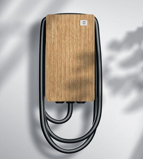 Teltonika EV Charger - Telto Charge Oak Wood