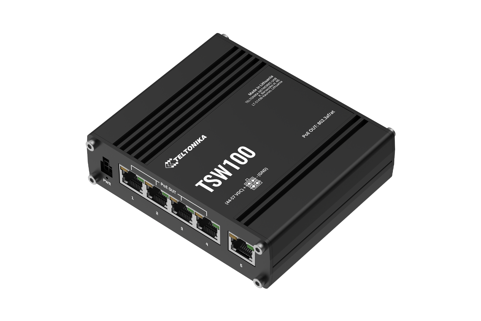 TSW100 Industrial Unmanaged POE+ switch