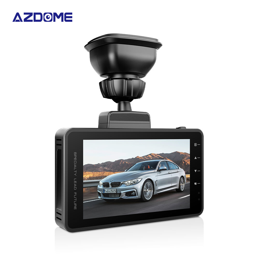 AZDOME M27, 2K Dash Cam, Built in WiFi, Dashboard Camera with QHD 2560x1440P,  with 3" Display, WDR, Night Vision, Parking Monitor, G-Sensor