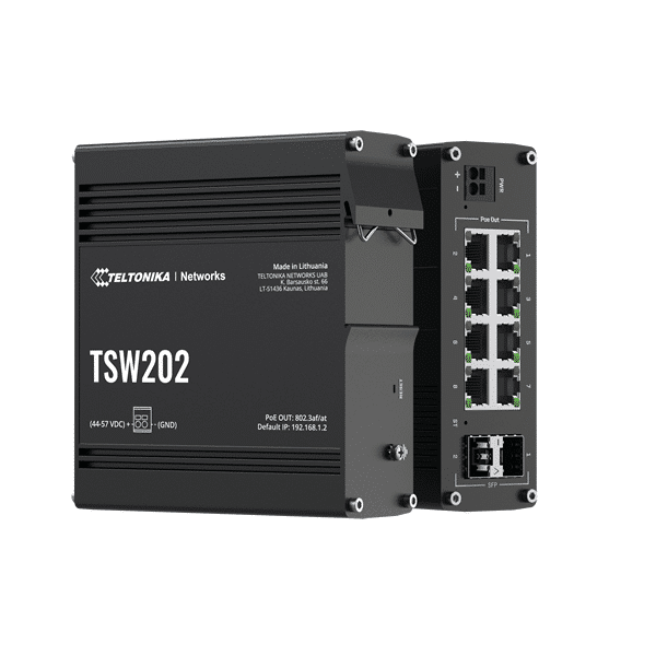 TSW202 MANAGED PoE+ 8 PORTS ETHERNET SWITCH