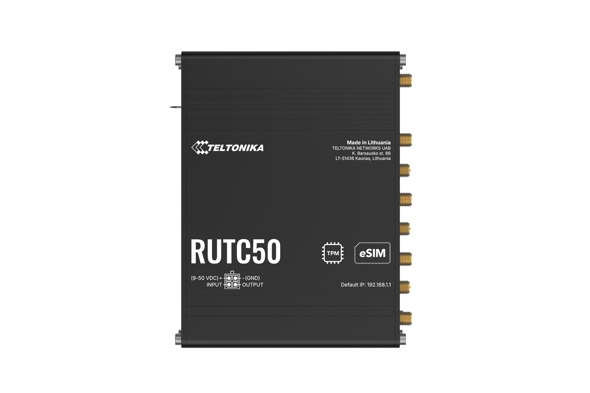 Teltonika RUTC50 5G Powerfull eSIM WiFi 6 ROUTER