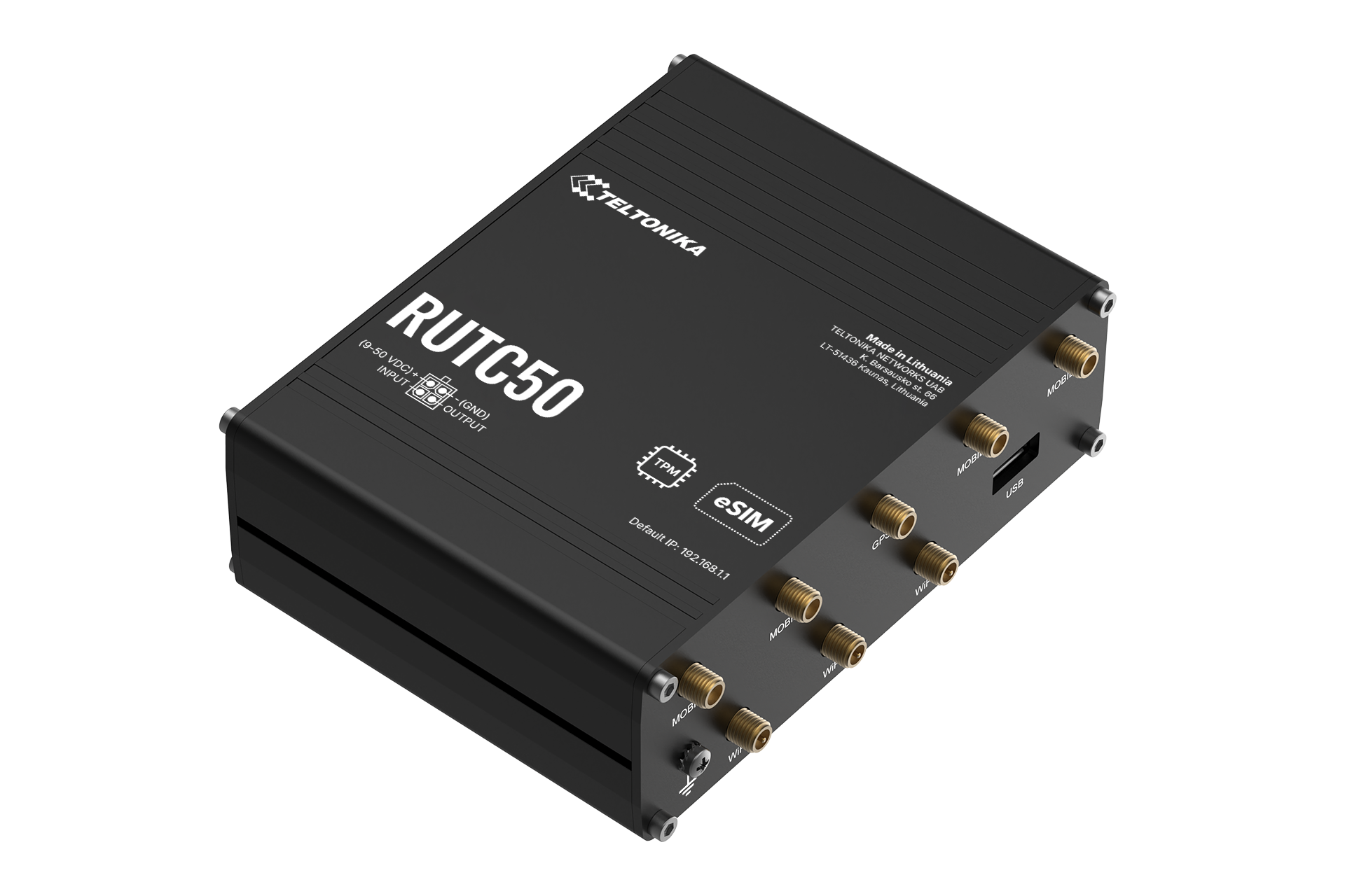 Teltonika RUTC50 5G Powerfull eSIM WiFi 6 ROUTER