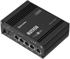 Teltonika RUTX50 5G Router: Dual Sim, WiFi 5, LTE CAT 20, 3.3 Gbps Speeds, Up to 150 Clients, SA & NSA Architectures, Low Latency. | RUTX50