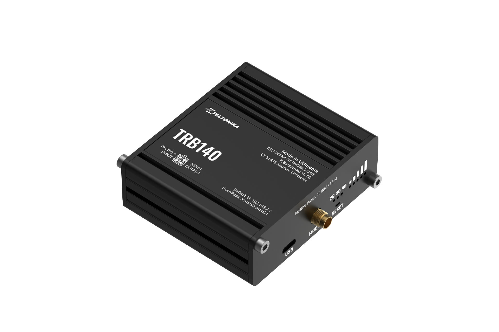 TRB140 Teltonika Industrial Rugged 4G LTE IoT Gateway