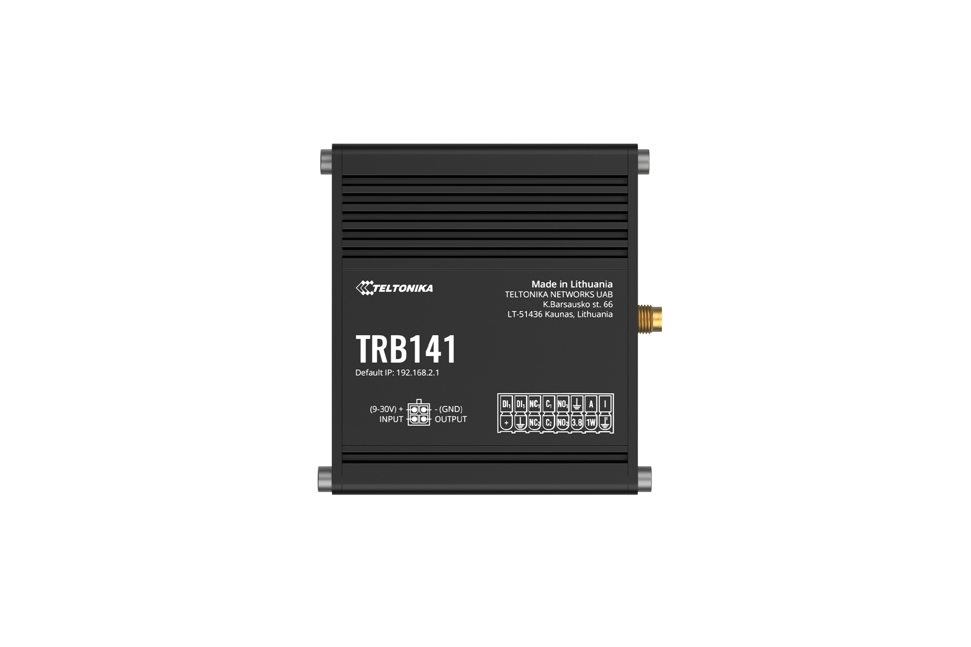 TELTONIKA Small Industrial Rugged GPIO LTE Cat 1 Gateway (TRB141)