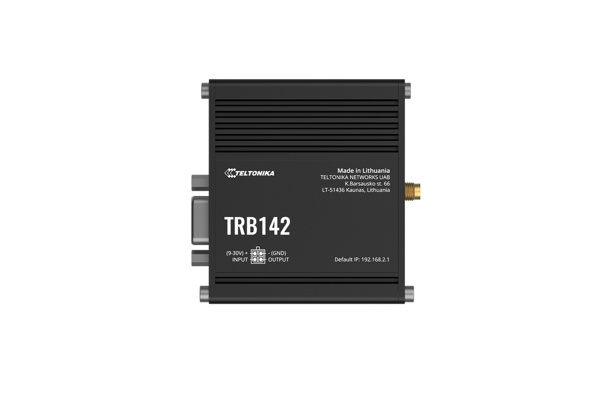 Teltonika TRB142 Industrial Rugged LTE RS232 GATEWAY