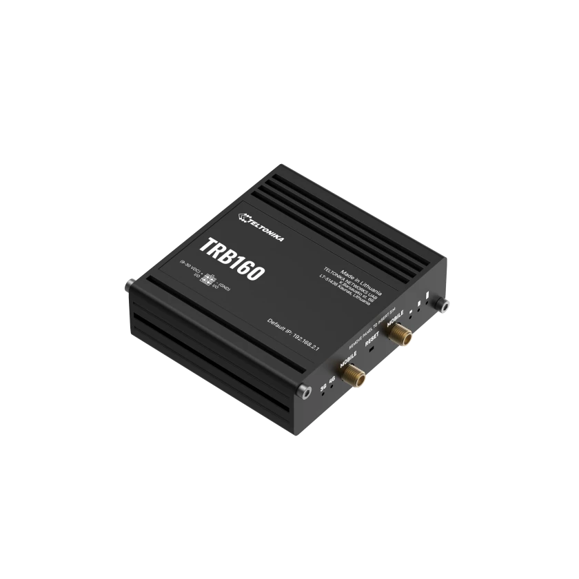 Teltonika TRB160 4G LTE Cat6 IoT-Gateway gateway/controller 10, 100, 1000 Mbit/s
