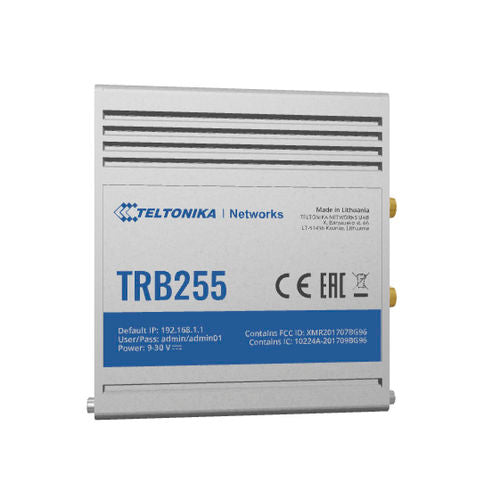 [TRB255] Teltonika Industrial M2M GATEWAY LTE CAT 4 Ethenet TRB255