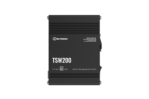 TSW200 INDUSTRIAL POE+ Unmanaged 8Ports ETHERNET SWITCH