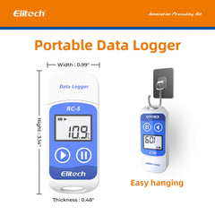 Elitech RC-5 USB Temperature Data Logger With 32000 Recording Points