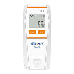 Elitech Tlog 10 Digital Temperature Data Logger Reusable Temperature Recorder PDF Report USB Port 32000 Points With Internal Temperature Probe