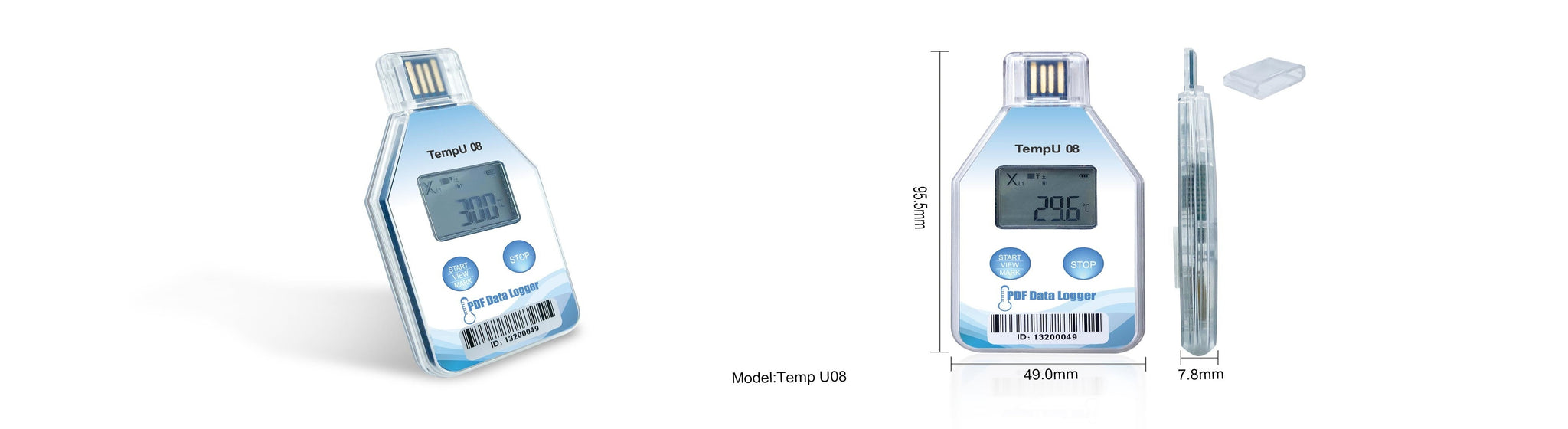 TZ-TempU08 Single-use PDF Temp