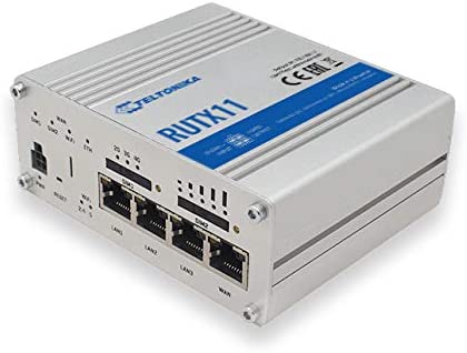 Teltonika RUTX11 WiFi LTE Cat6 Router