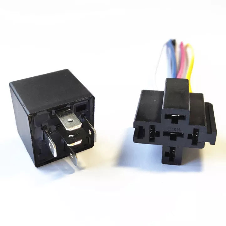 24V Car Immobiliser Alarm Ignition Cut Off Relay 40Amp 5 Pin JD1914