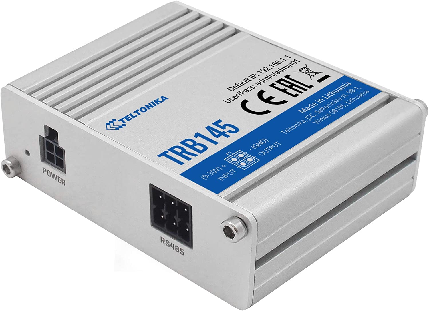 TRB145 Industrial Rugged LTE RS485 GATEWAY