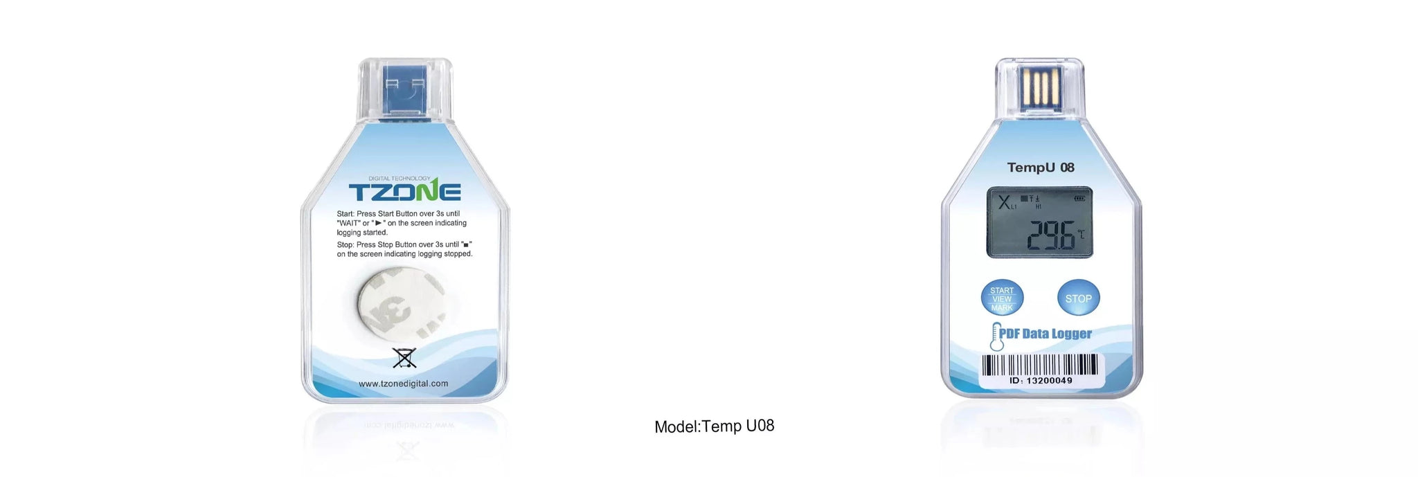 TZ-TempU08 Single-use PDF Temp