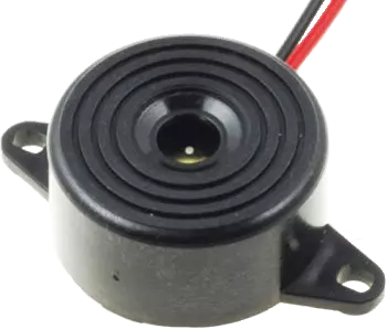 DC 12V Buzzer,3-24V Piezo Electronic Tone Buzzer Alarm Continuous Sound with Cable Length 100mm