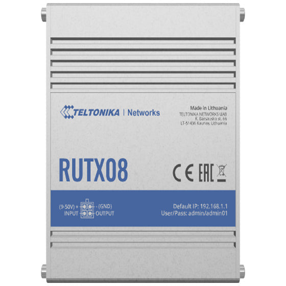 RUTX08 Industrial Ethernet Router
