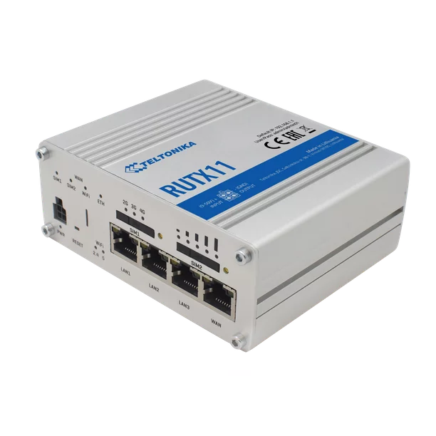 Teltonika RUTX11 WiFi LTE Cat6 Router