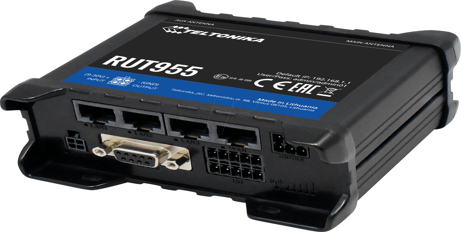 Teltonika RUT955 4G LTE Industrial Cellular Router