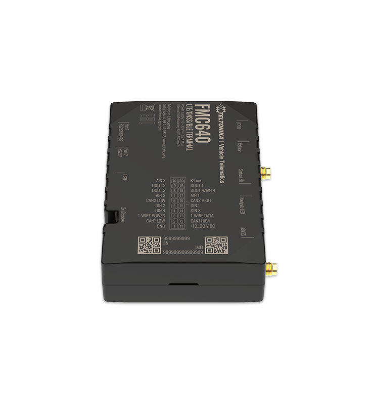 FMC640 - 4G LTE Bluetooth dual SIM GPS Tracker