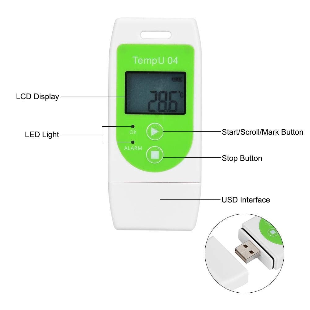 TempU04 TZONE Data logger