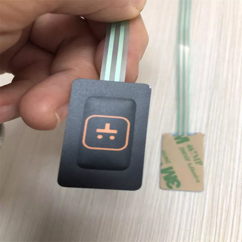 SOS/Panic Button One button embossing key with 3M467 adhesive