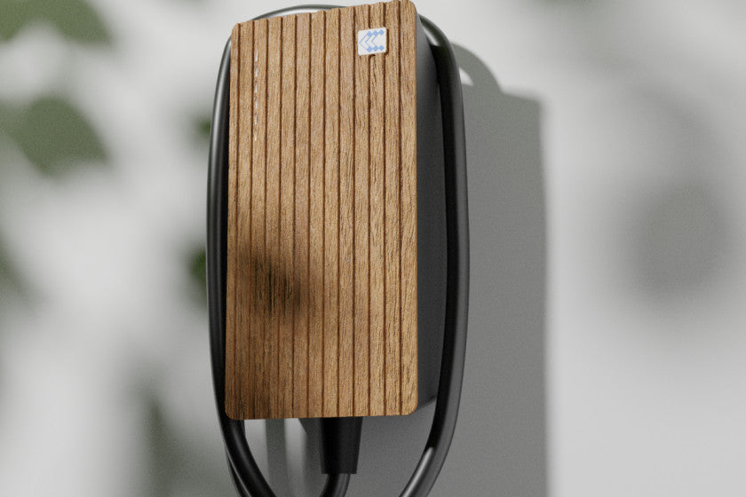 Teltonika EV Charger - Telto Charge Oak Wood