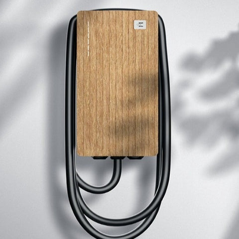 Teltonika EV Charger - Telto Charge Oak Wood